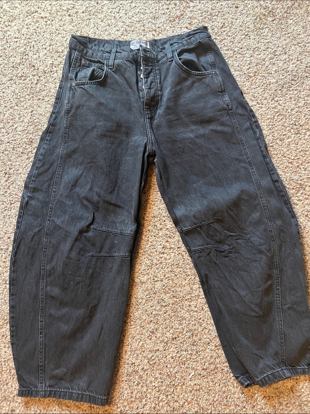 Free people barrel jean